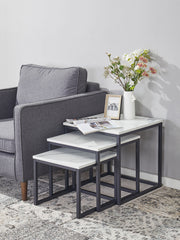 Beige  Nesting Table