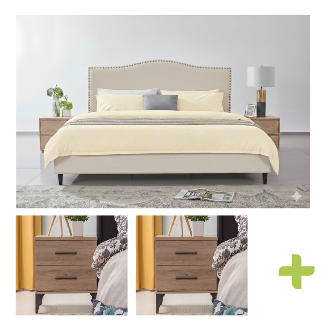 Curvella Double Bed + Gifts
