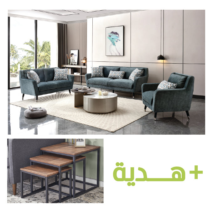 Cedar Nest Sofa Set (3+2+1) + Gift