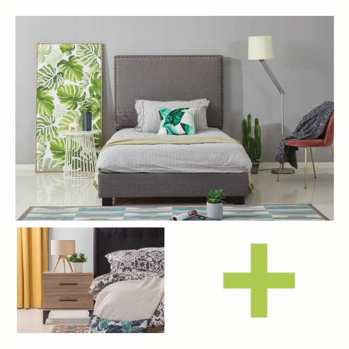 Curvella Single Bed + Gifts