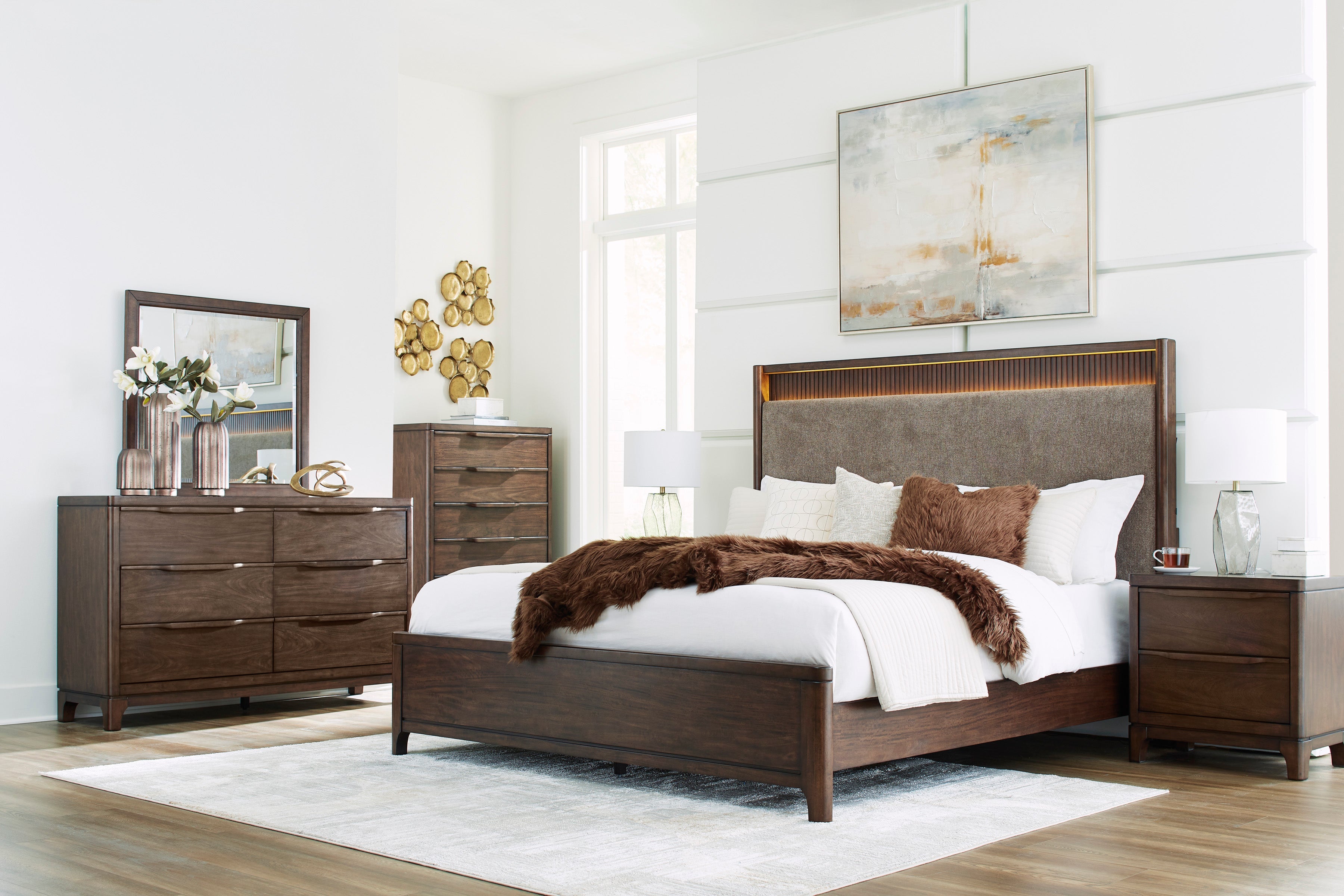 Koreston Dresser With Mirror