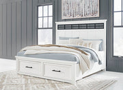 Ashbryn King bed with Storage