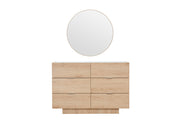 Natural  Dresser with mirror