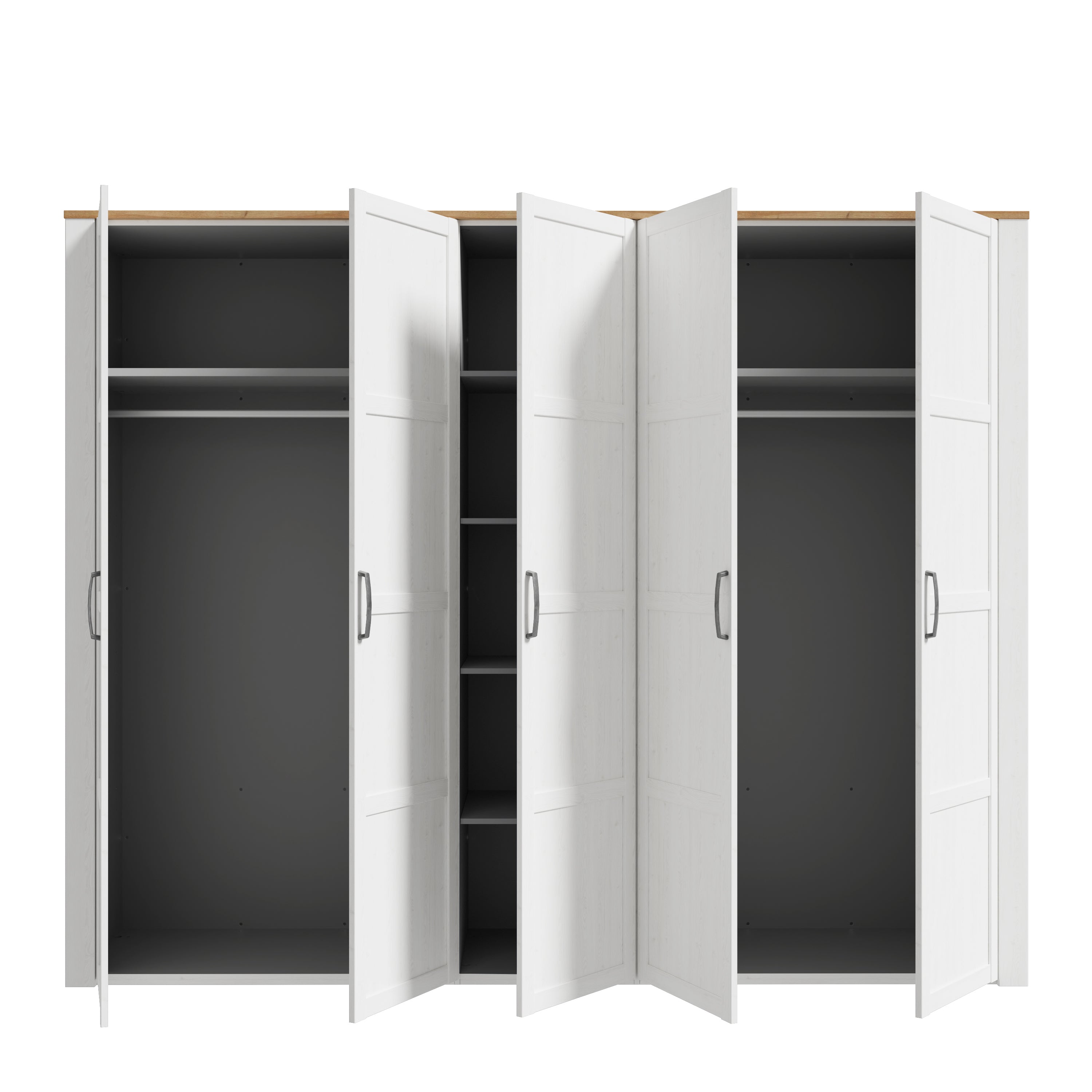 Bohol 5 Door Wardrobe