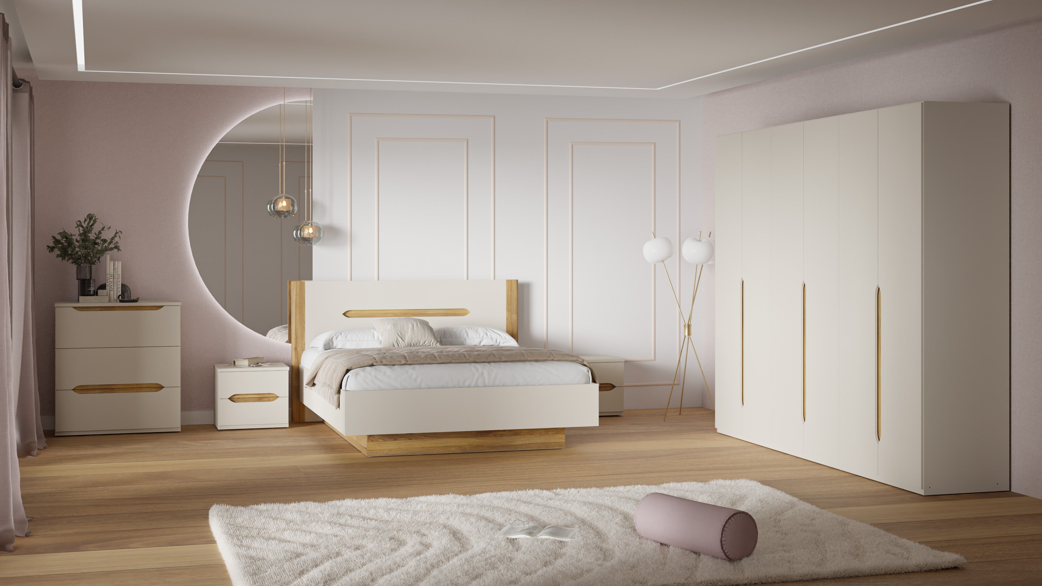 Edwal 6 Door Wardrobe