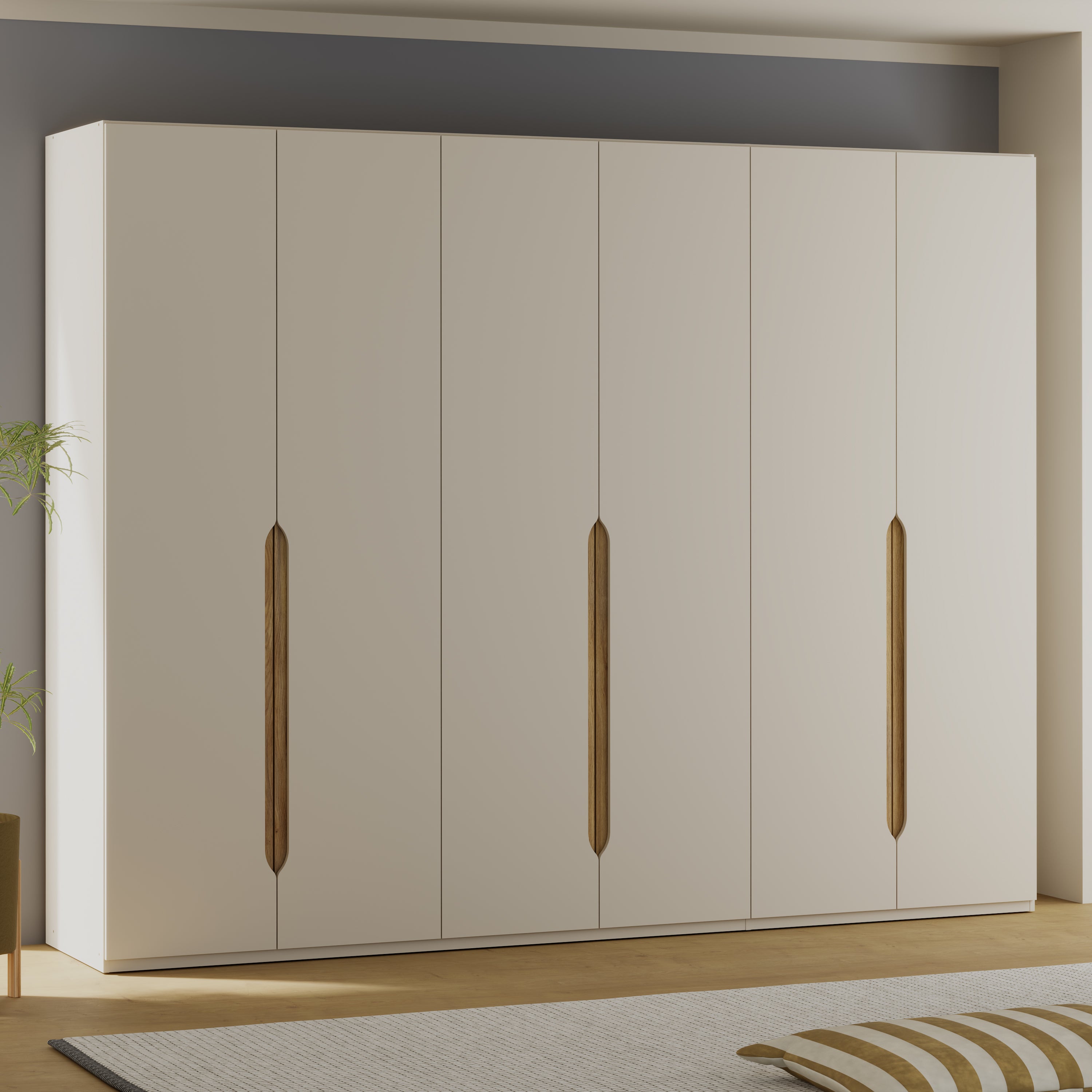 Edwal 6 Door Wardrobe