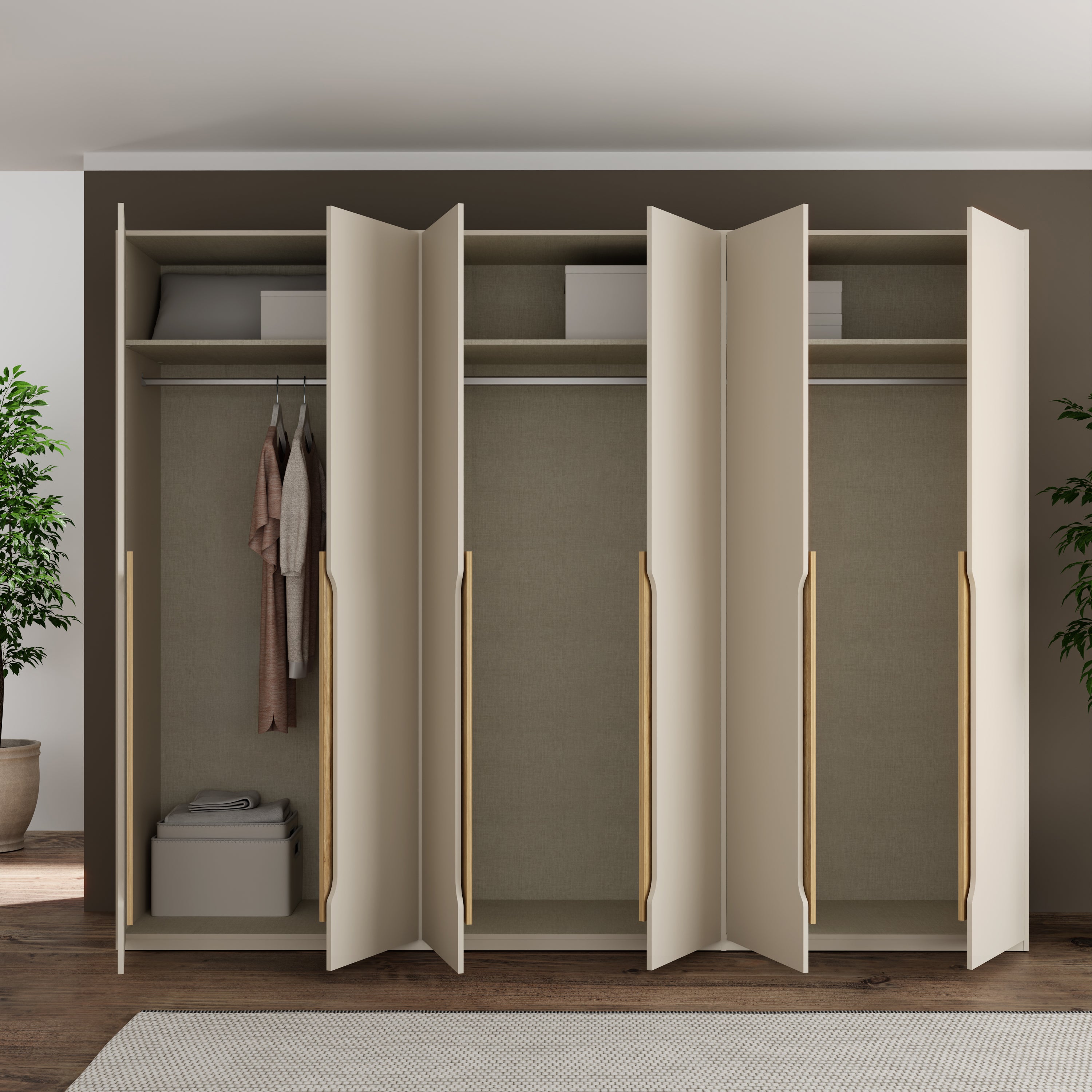 Edwal 6 Door Wardrobe