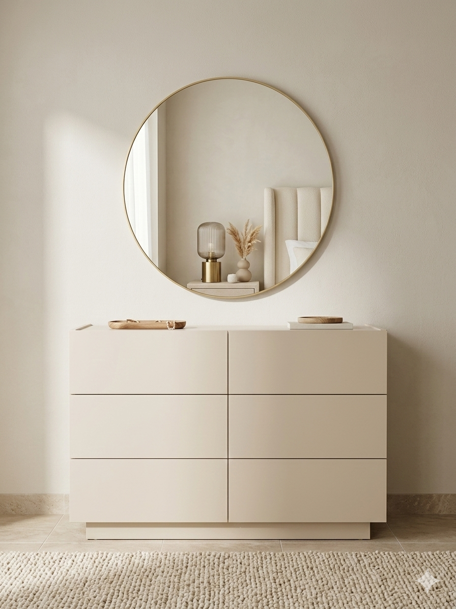 Panoptik Dresser With Mirror