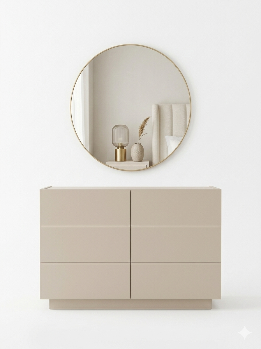 Panoptik Dresser With Mirror