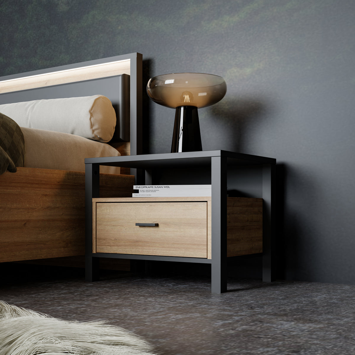 High Rock Night Stand