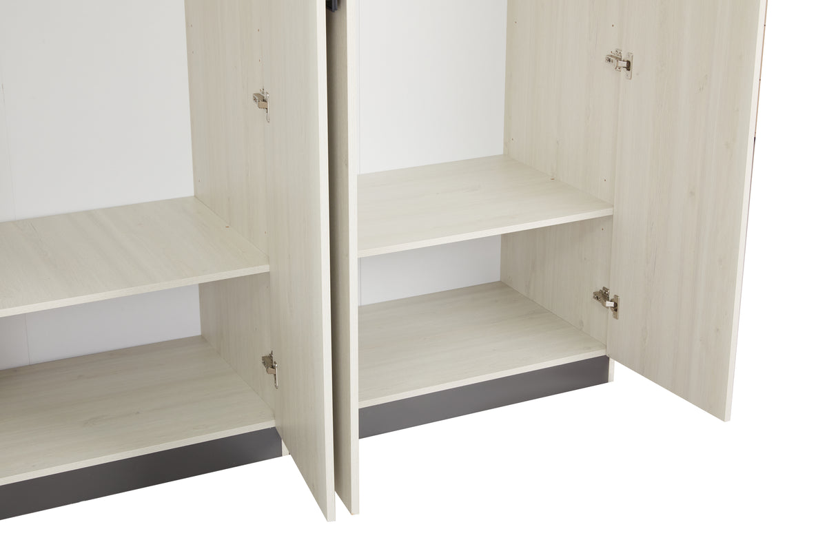 Alisha 4 Door Wardrobe