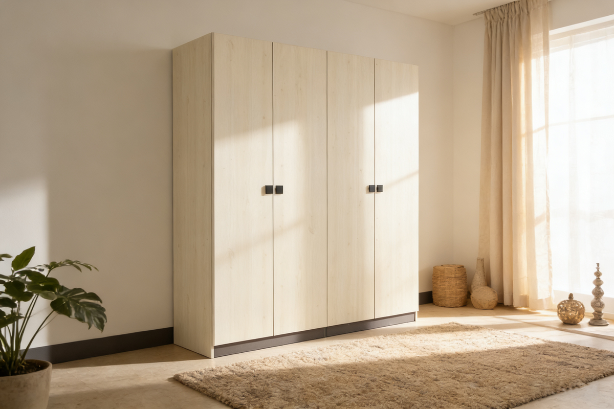 Alisha 4 Door Wardrobe