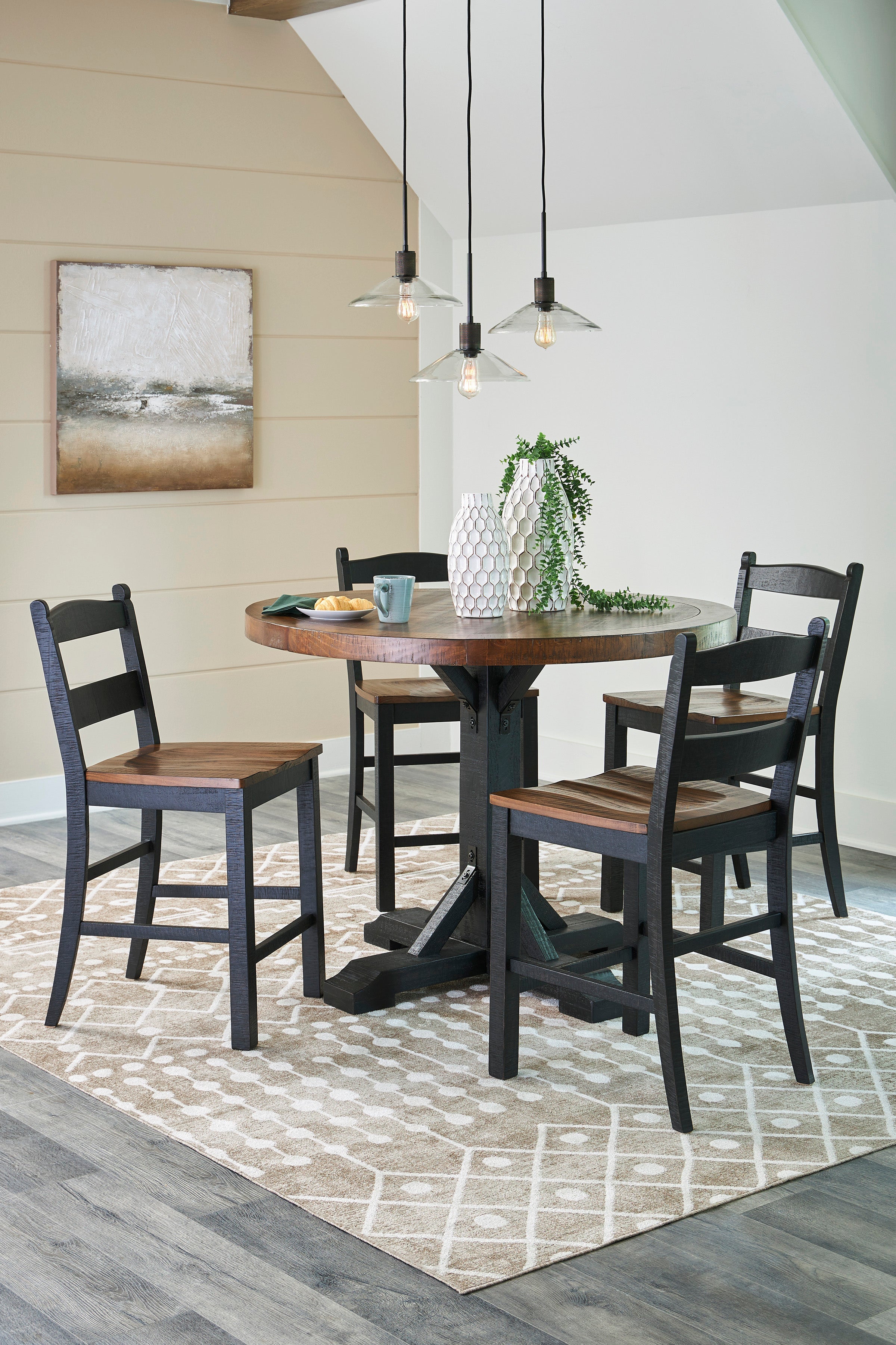 Valebeck Counter Table Set