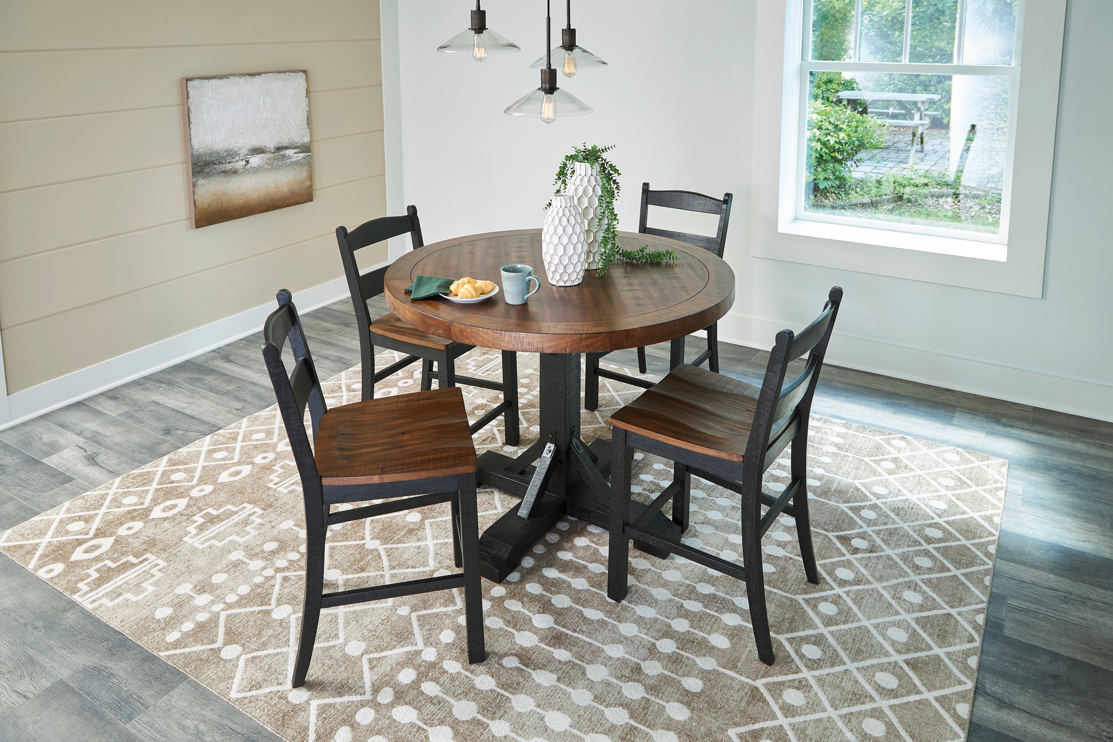 Valebeck Counter Table Set