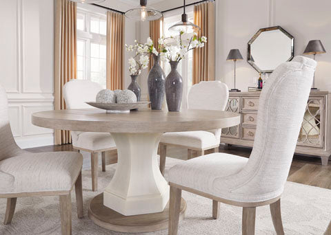 Jorlaina dining set with Table + 4 chair