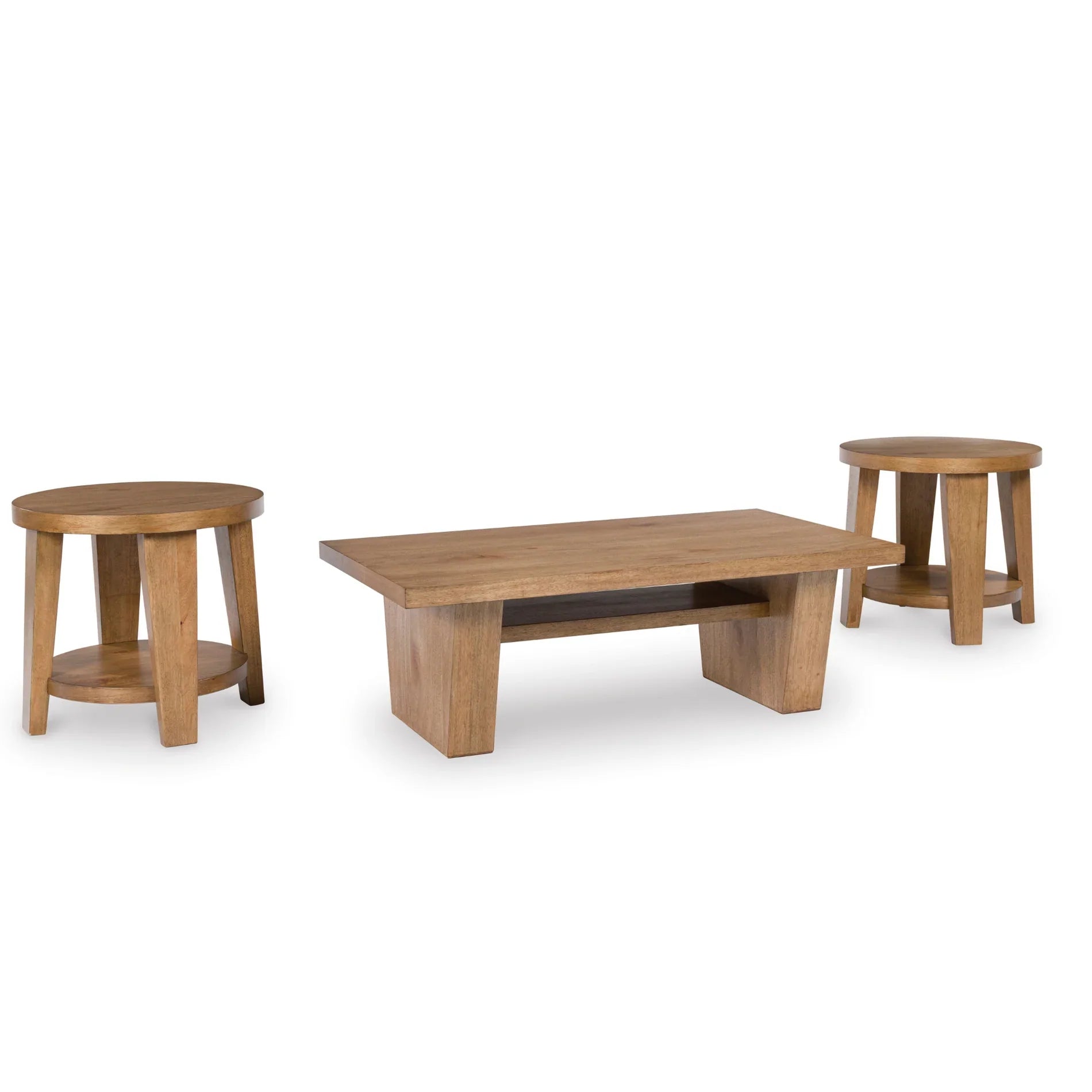 Kristiland Rectangular Cocktail Table + 2 end table