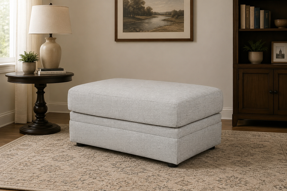 Back Spin Sofa Set (3+2+2) + Ottoman