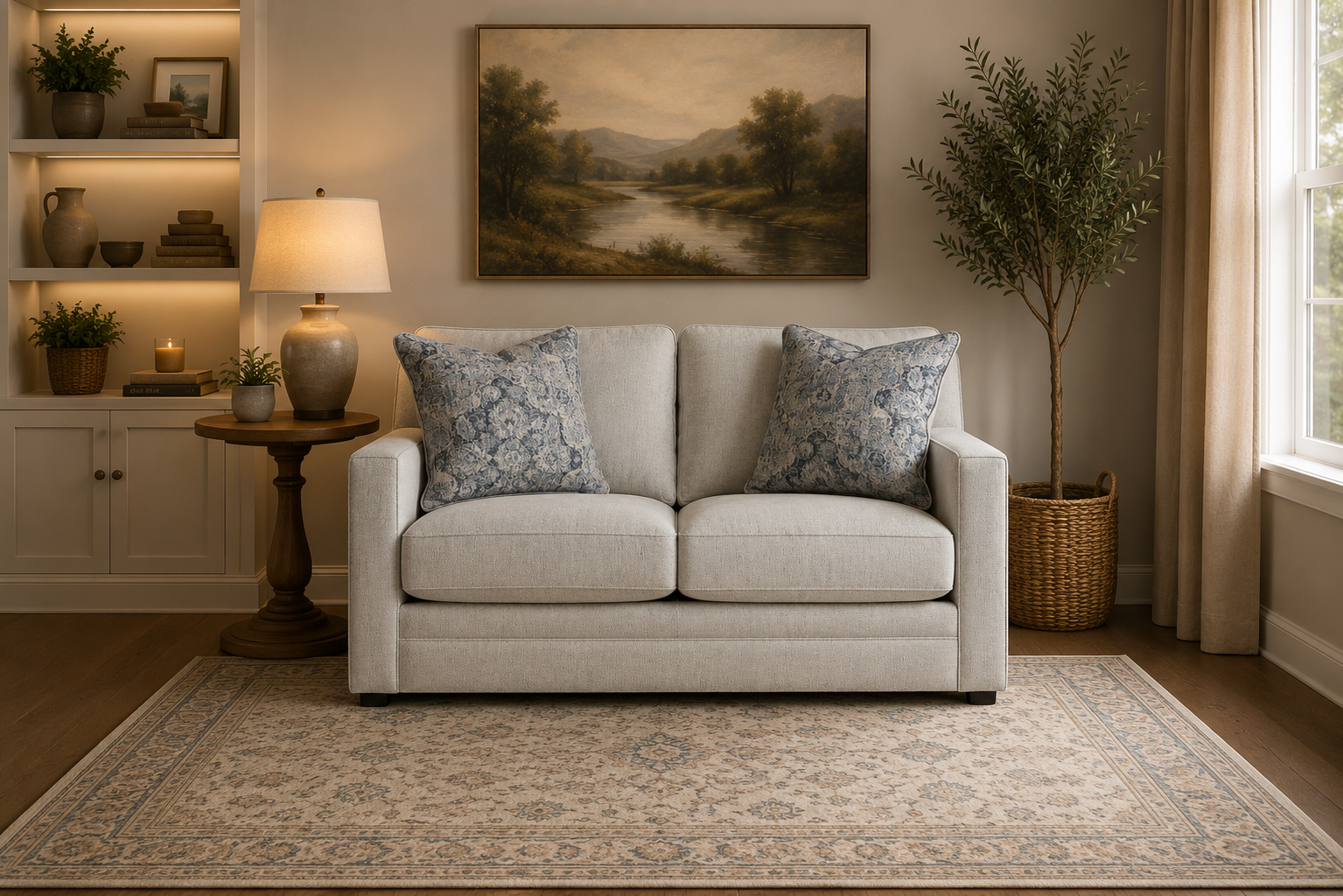الدوران الخلفي Loveseat