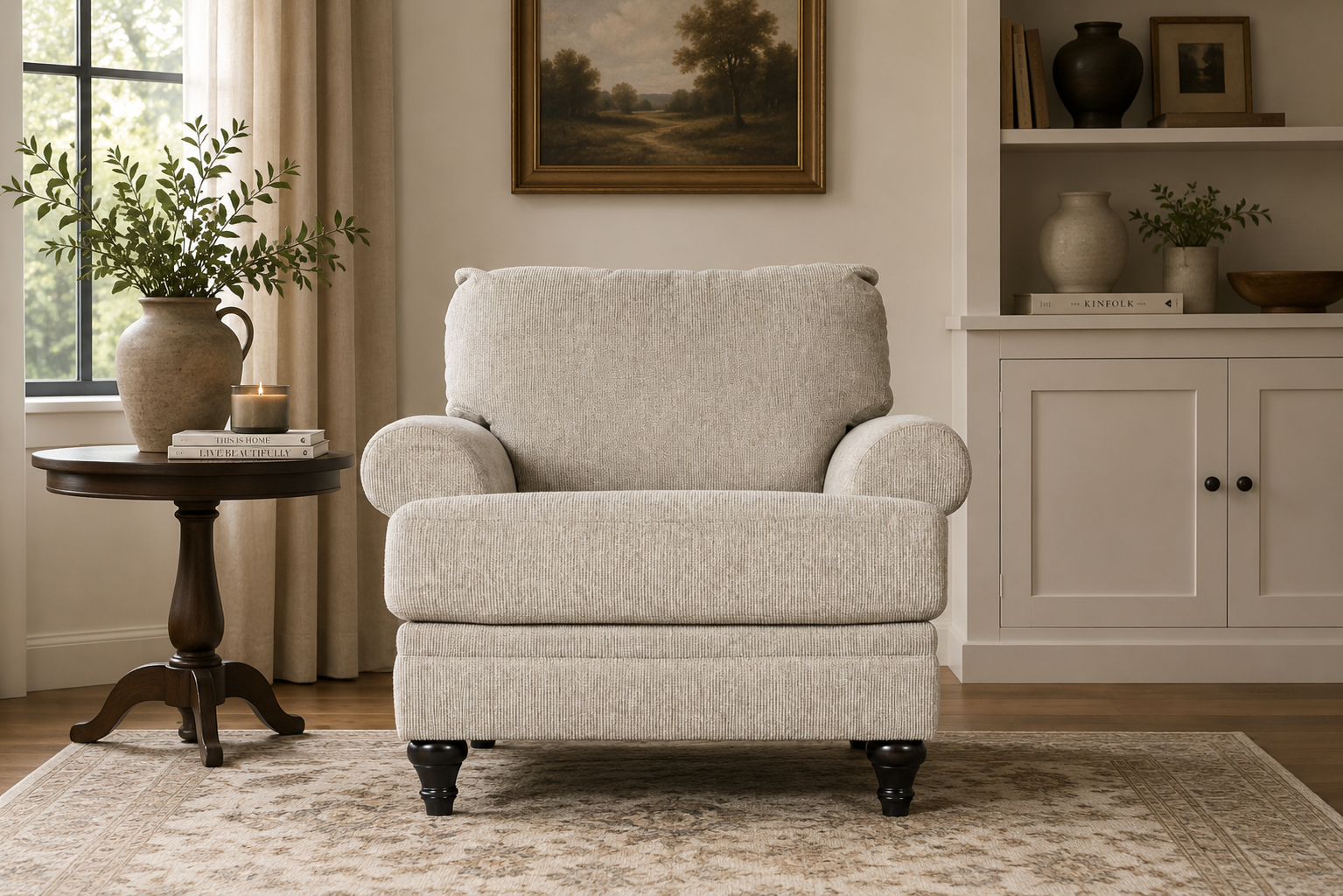 Splicers Sofa (3+2+1) + Accent Chair