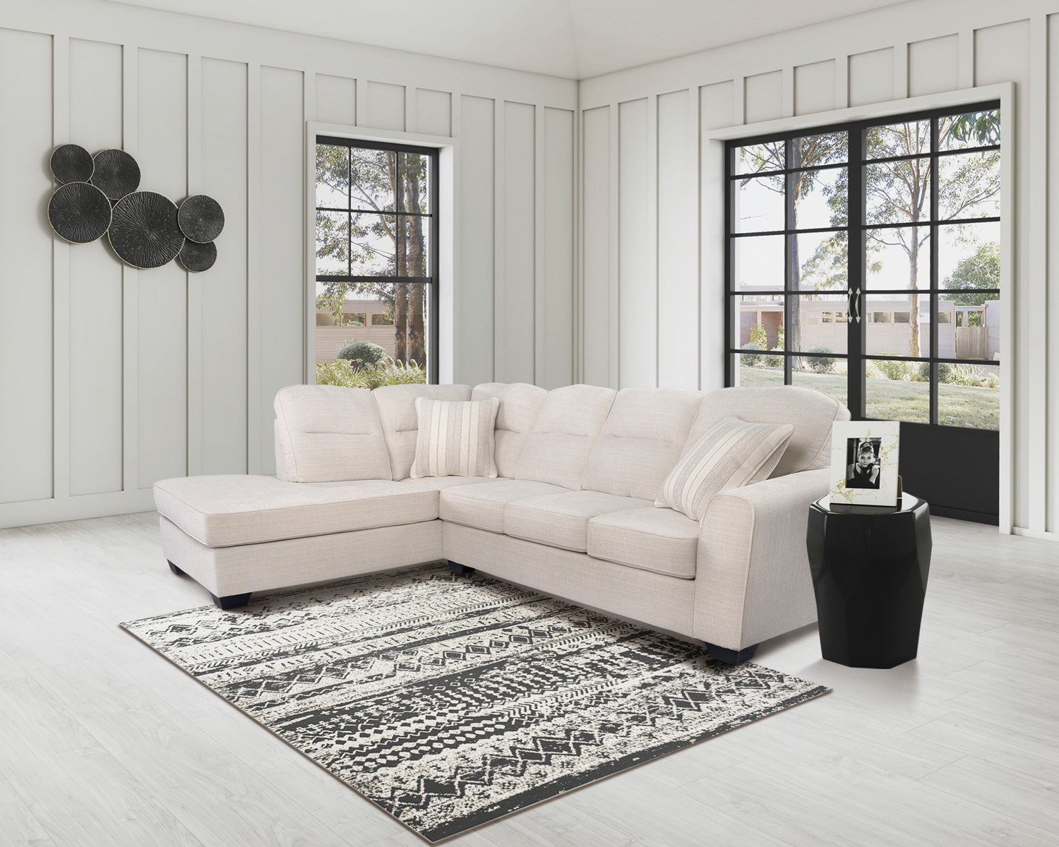 Arrowthena 2 Piece Sectional sofa set