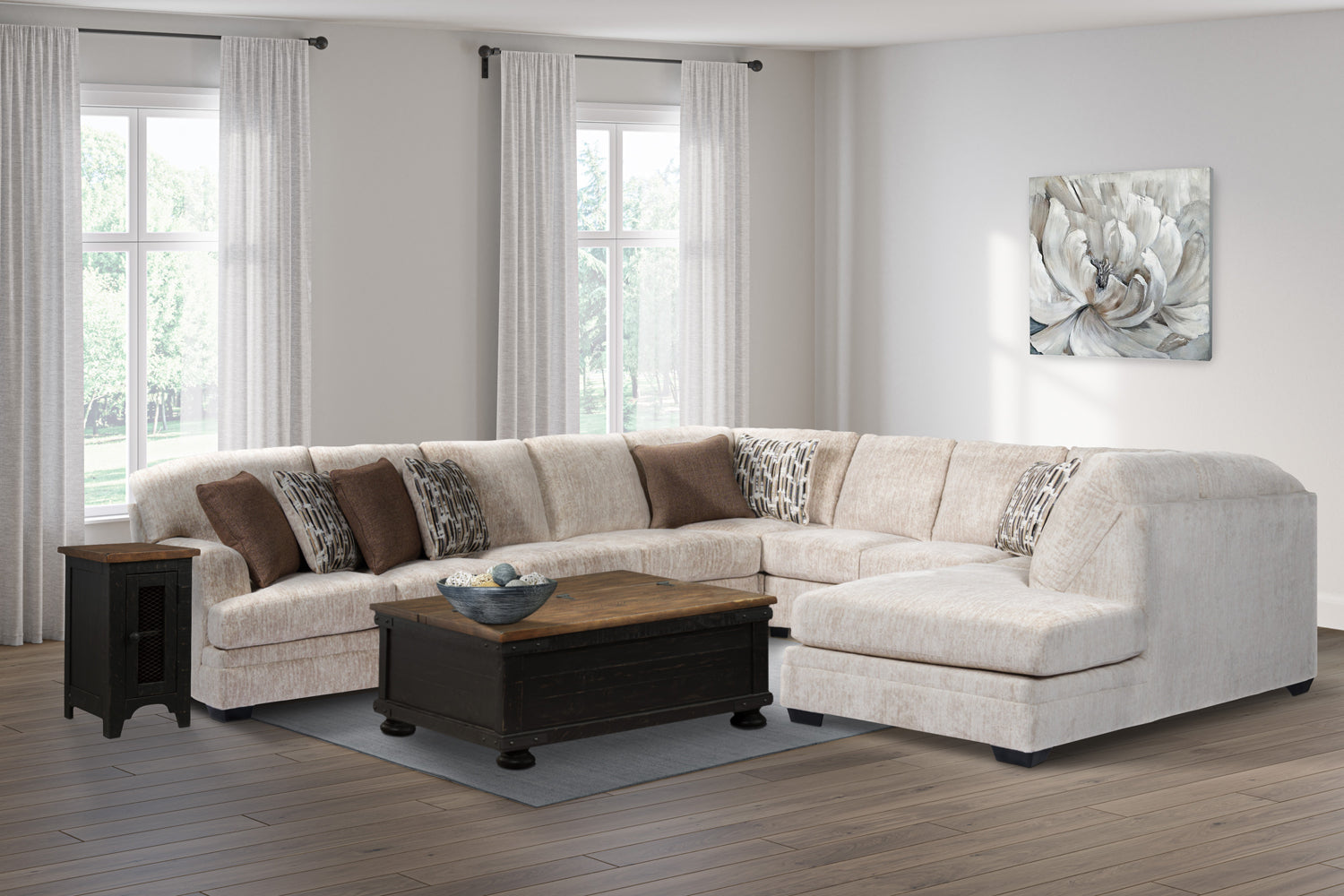 Seraphina Sectional Sofa Set