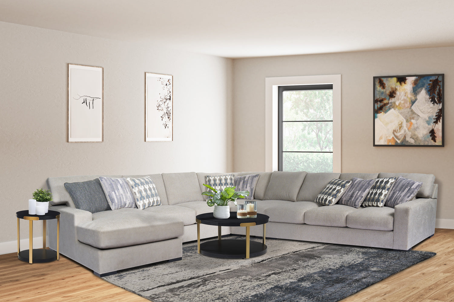 Beaumont Sectional Sofa Set