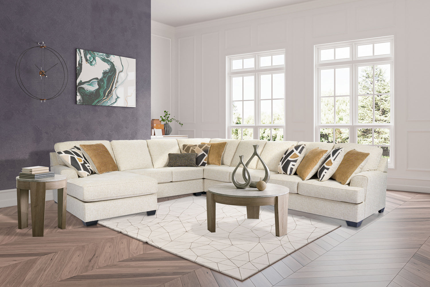 Relaxatron Sectional Sofa Set