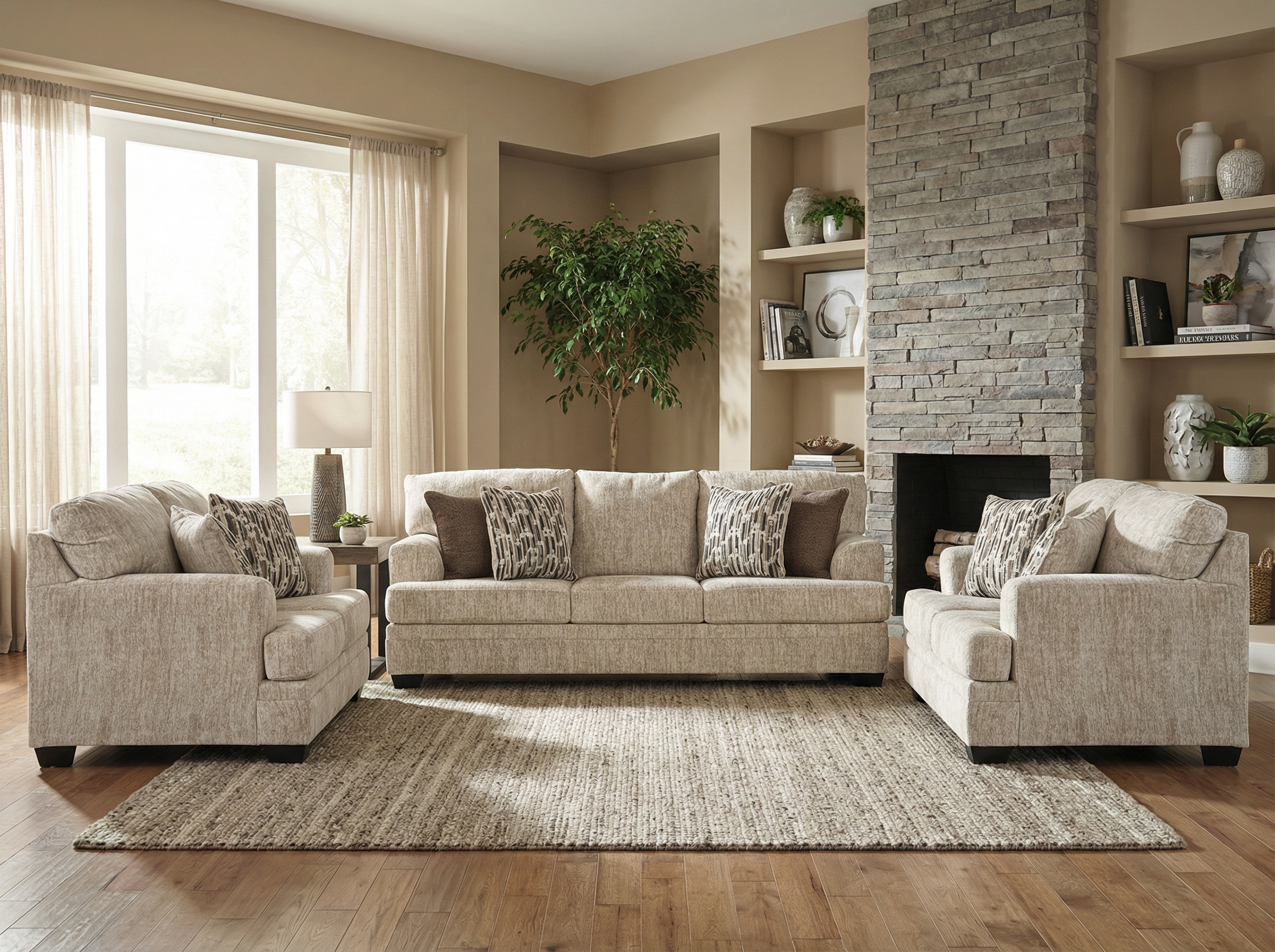 Delacroix Sofa Set (3+2+1)