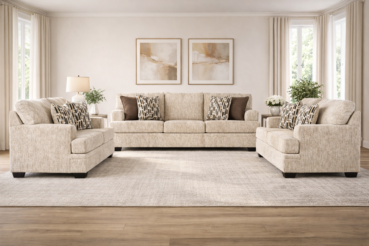 Delacroix Sofa Set (3+2+1)