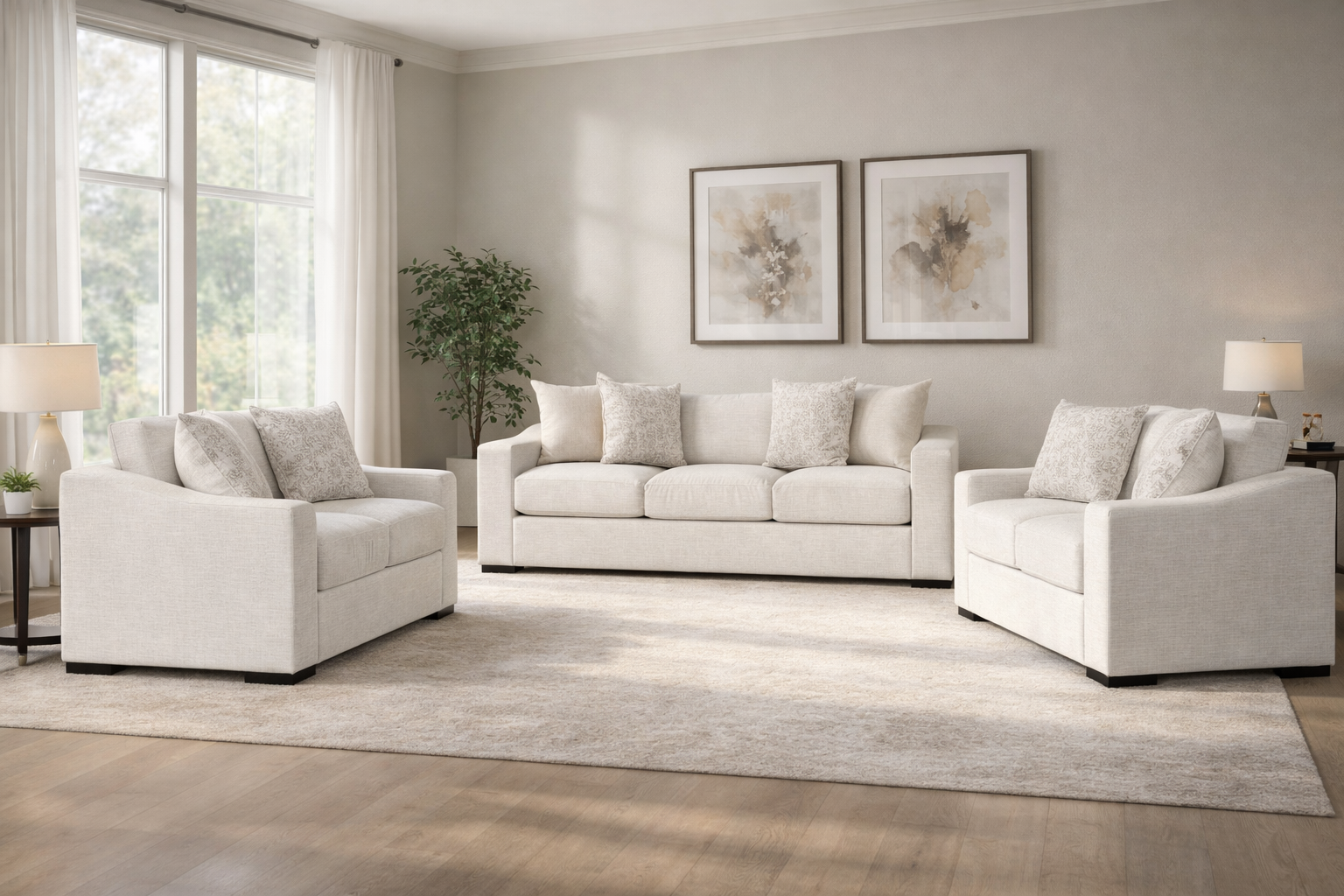 Anastasia Sofa Set (3+2+2)