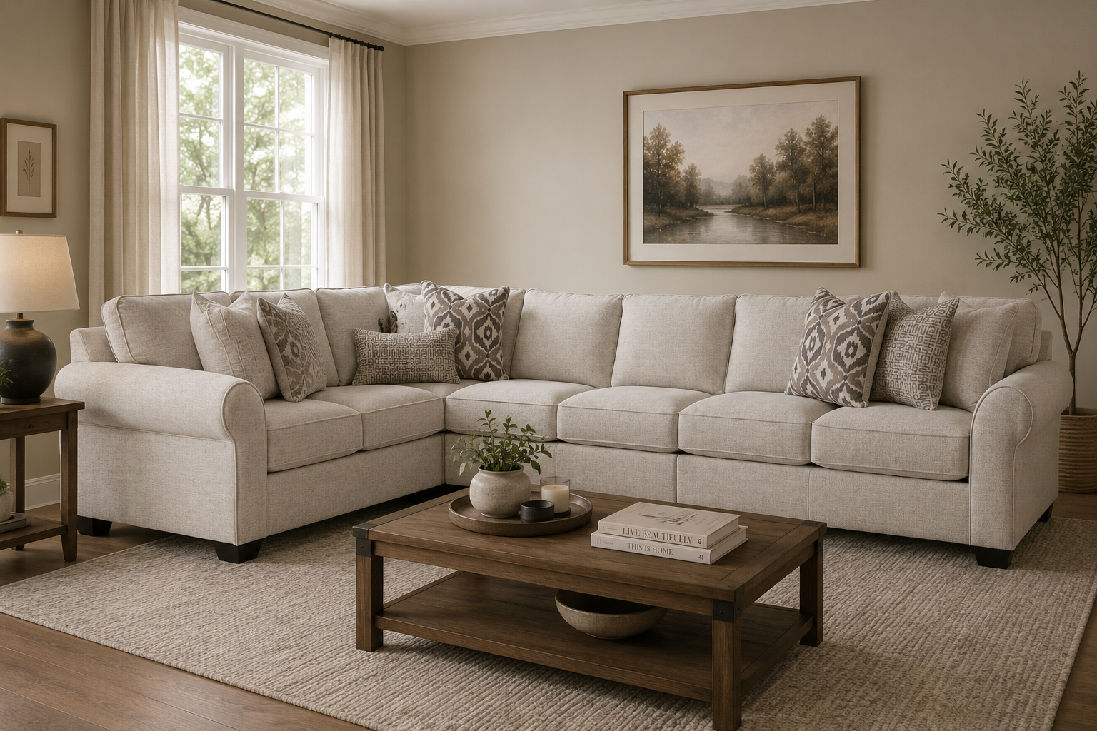 Seraphine 4-piece Sectional Sofa Set