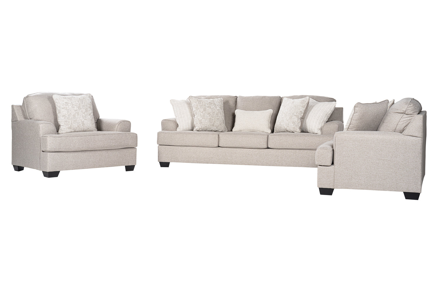 Velvet Beast Sofa Set (3+2+1)