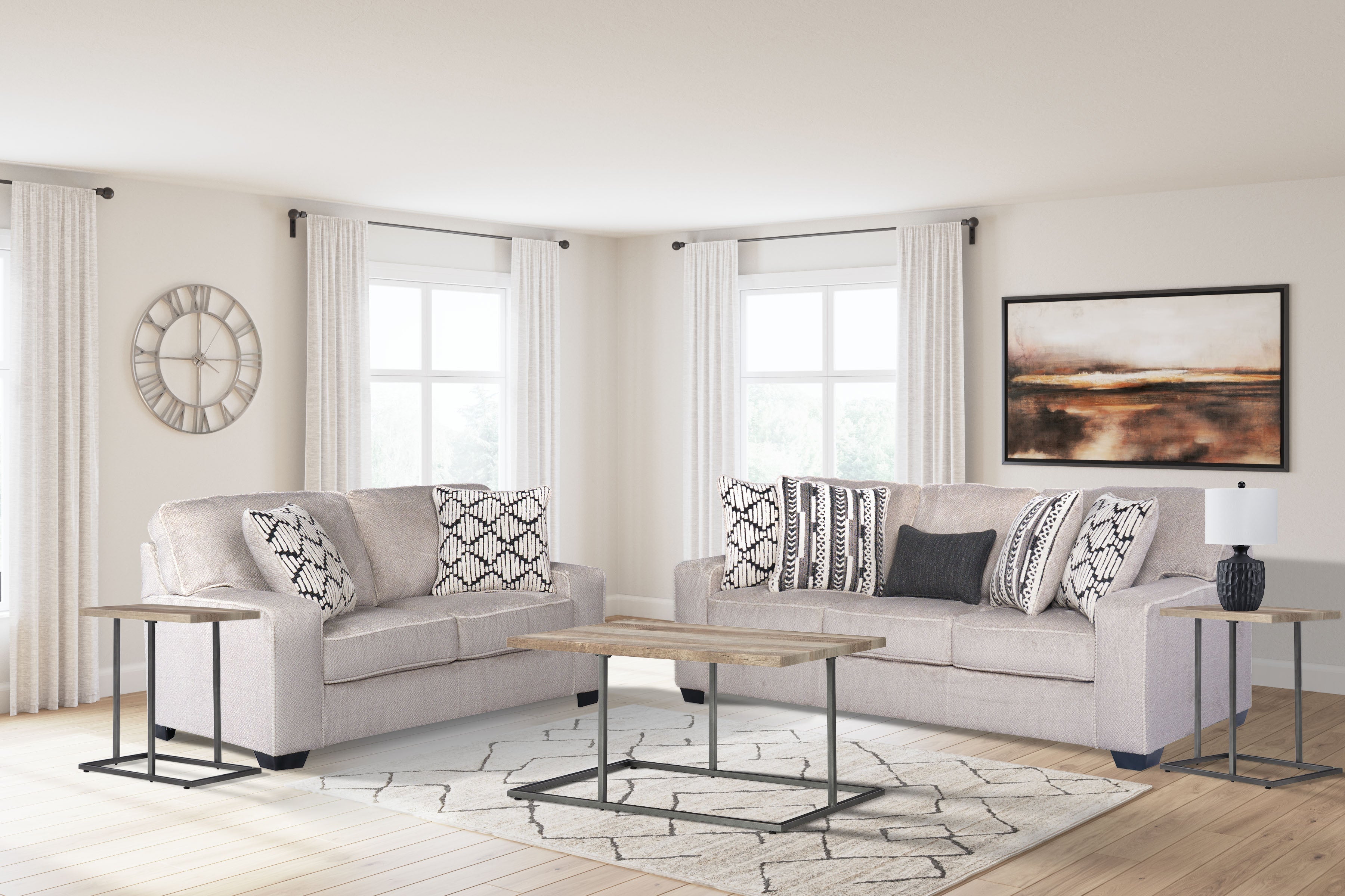 Pillow Prowler Loveseat