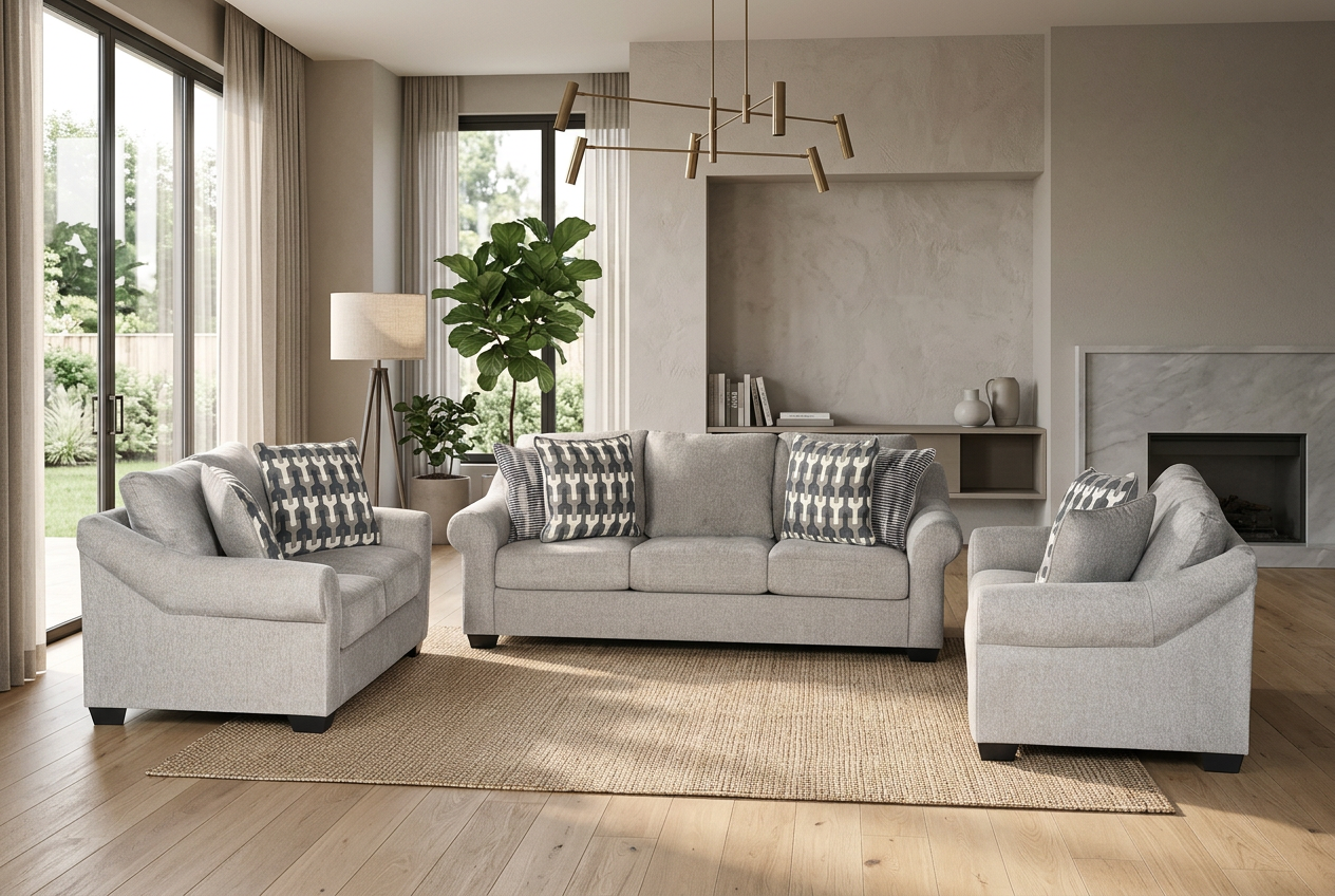 Ovell Sofa Set (3+2+2)