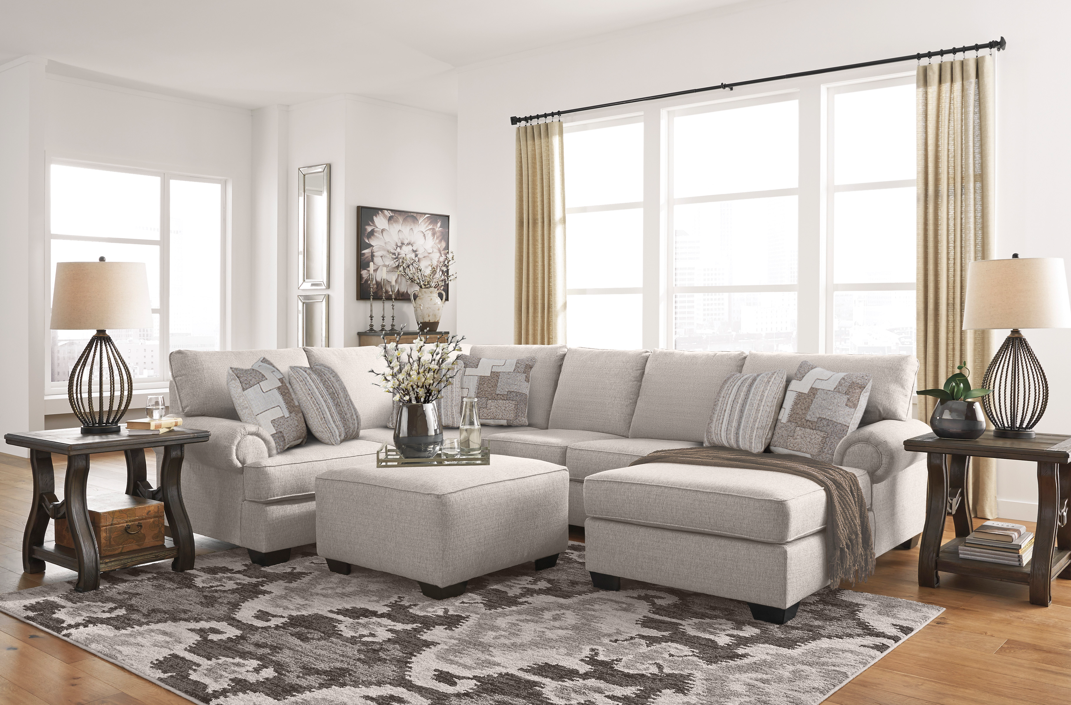 Veloura Sectional sofa set