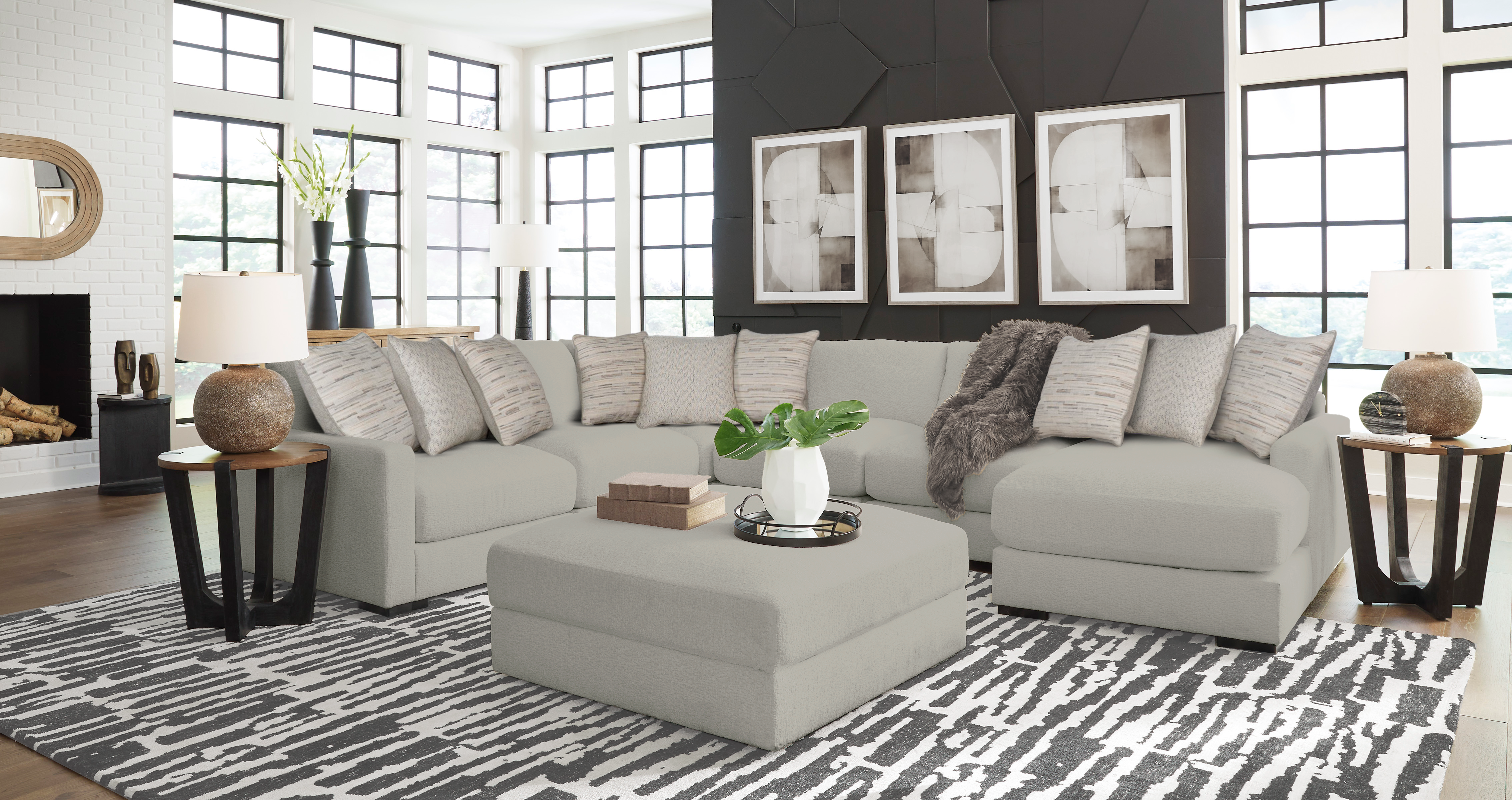 Zephen Sectional sofa set