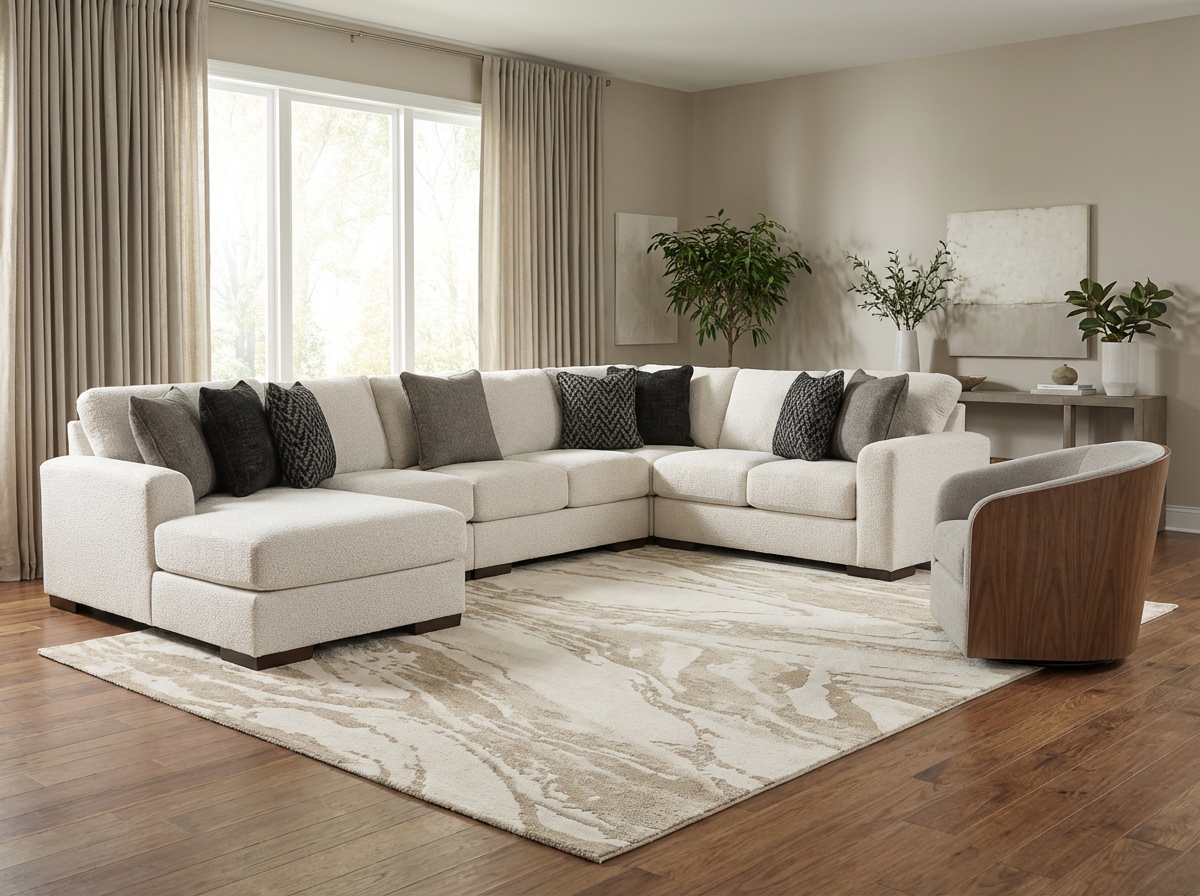 Orvelle 5-piece Sectional Sofa Set
