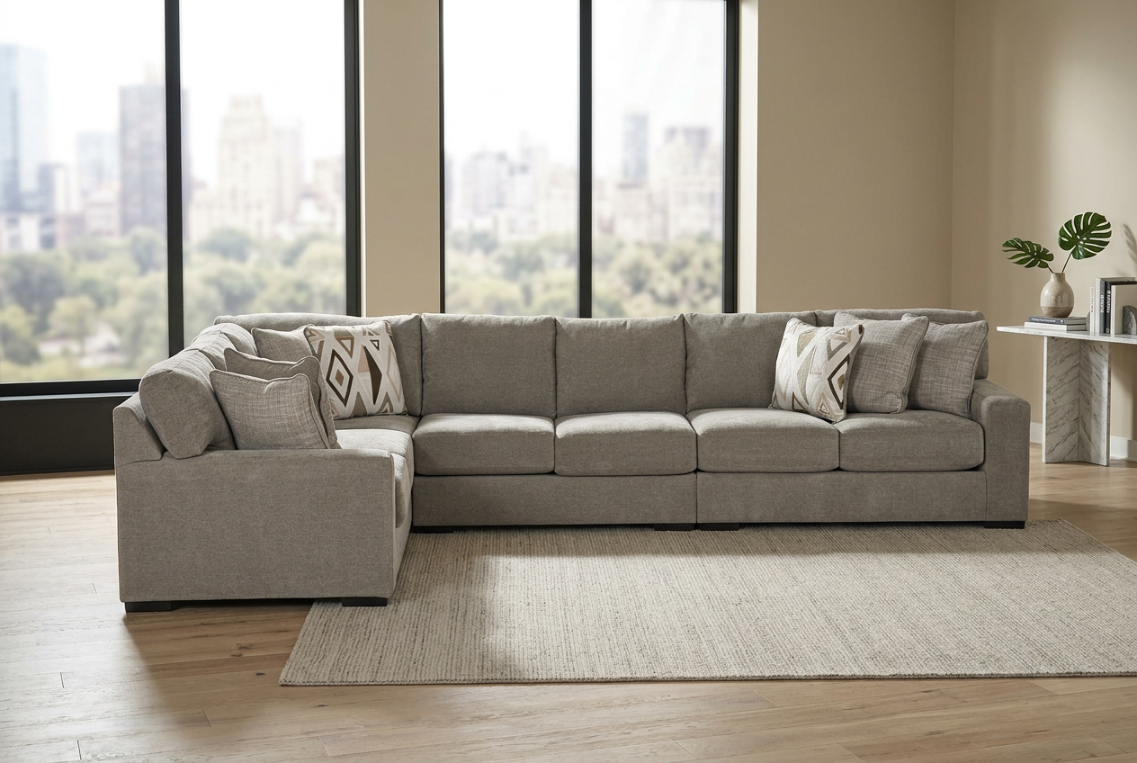Nuvin 4-piece Sectional Sofa Set
