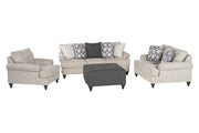 Splicers Sofa Set (3+2+1) + Ottoman
