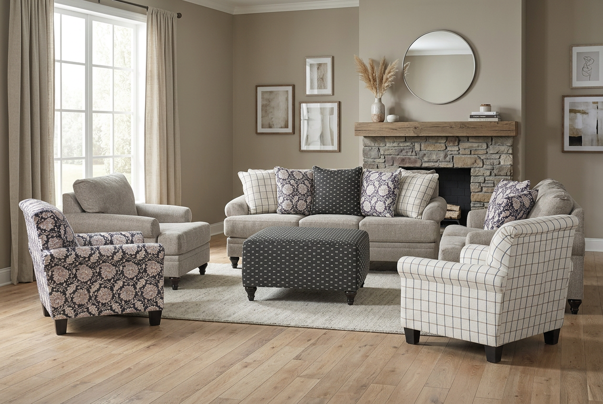 Splicers Ottoman