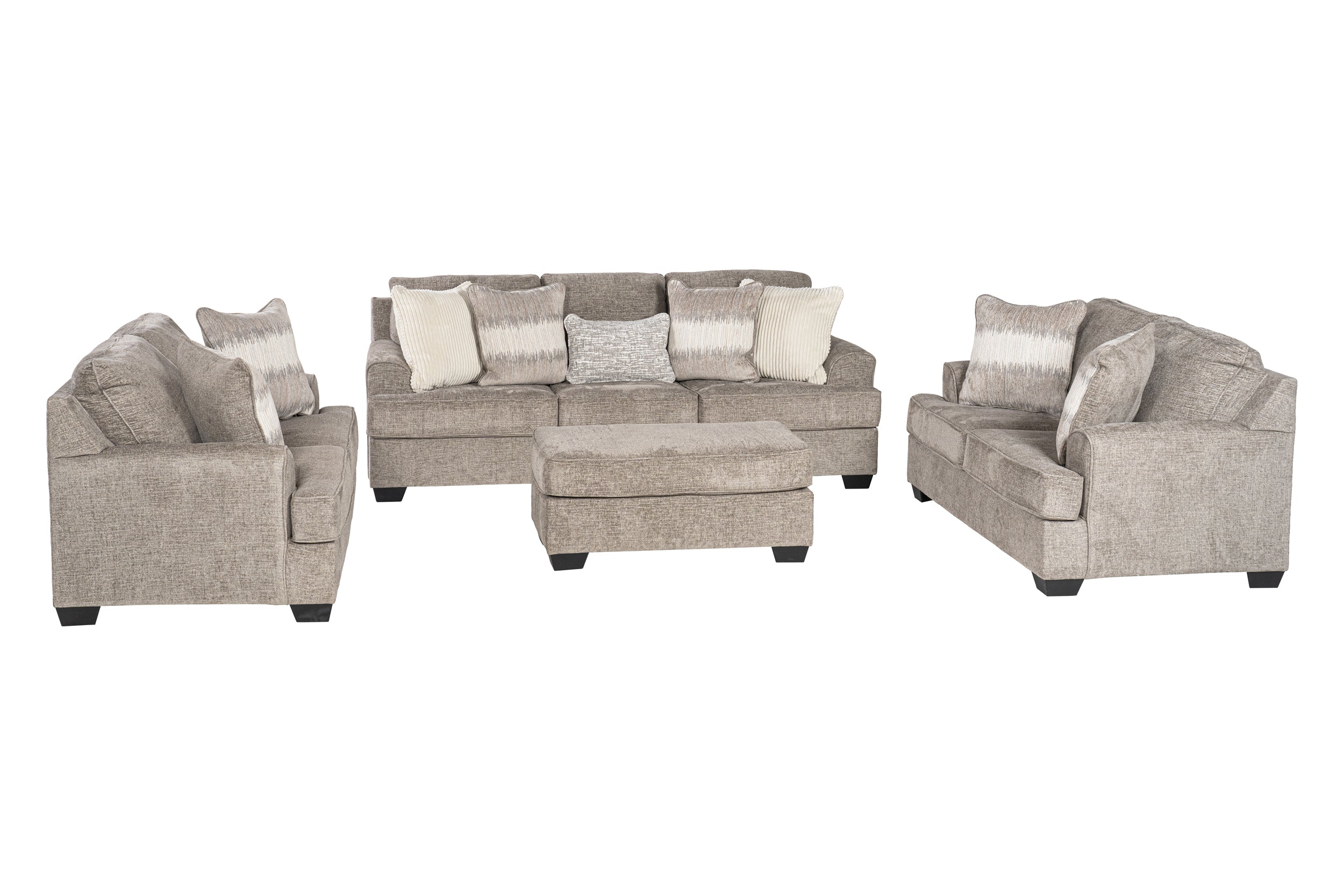Lumea Sofa Set (3+2+2) +Ottoman