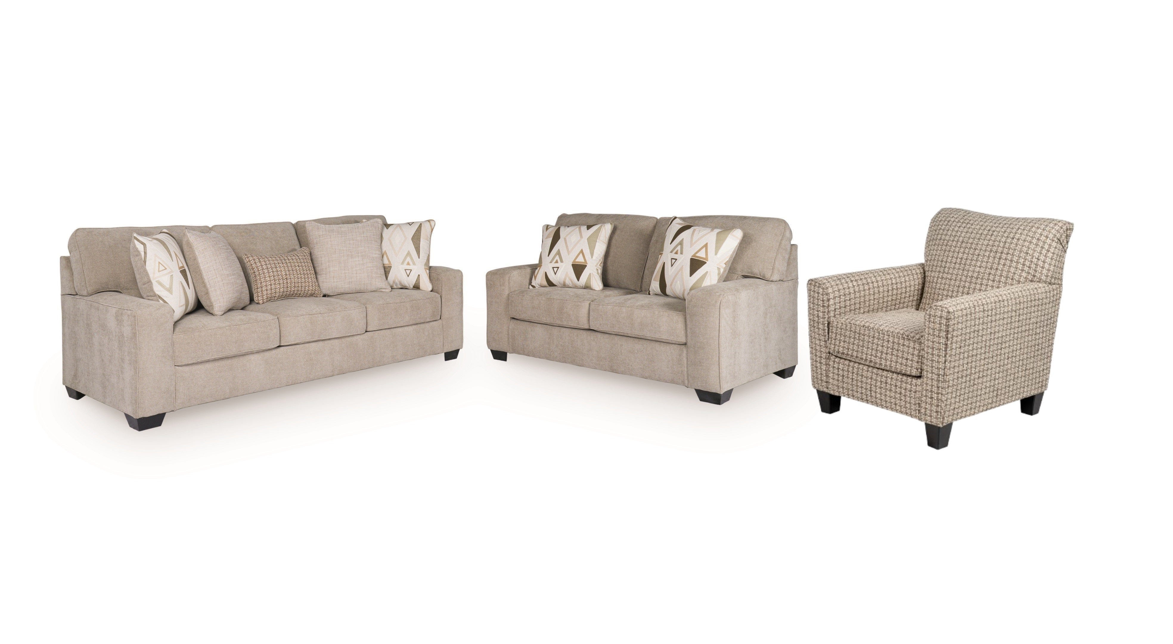 Nevara Sofa (3+2) + Accent Chair