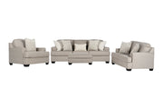 Velvet Beast Sofa Set (3+2+1+ottoman)