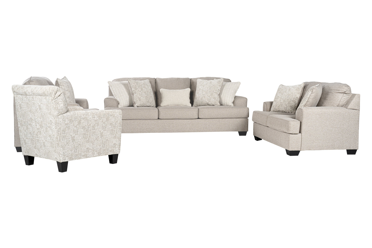 Velvet Beast Sofa Set (3+2+1+Accent chair)