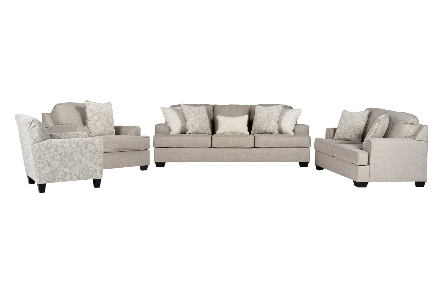 Velvet Beast Sofa Set (3+2+1+Accent chair)