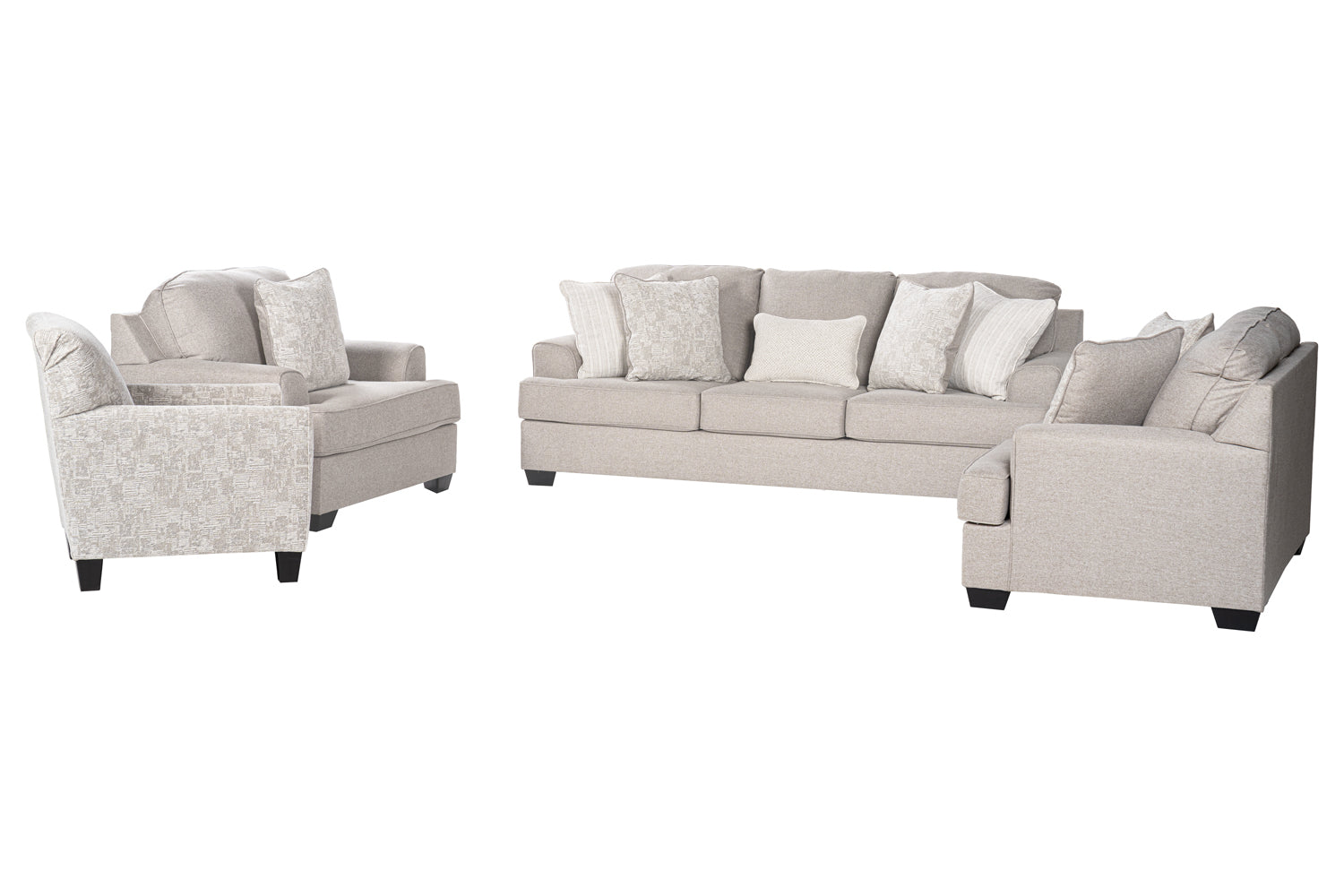 Velvet Beast Sofa Set (3+2+1+Accent chair)