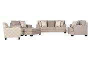 Chesterfield Sofa Set (3+2+1+ottoman+Accent chair)