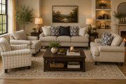 Splicers Sofa (3+2+1) + Accent Chair