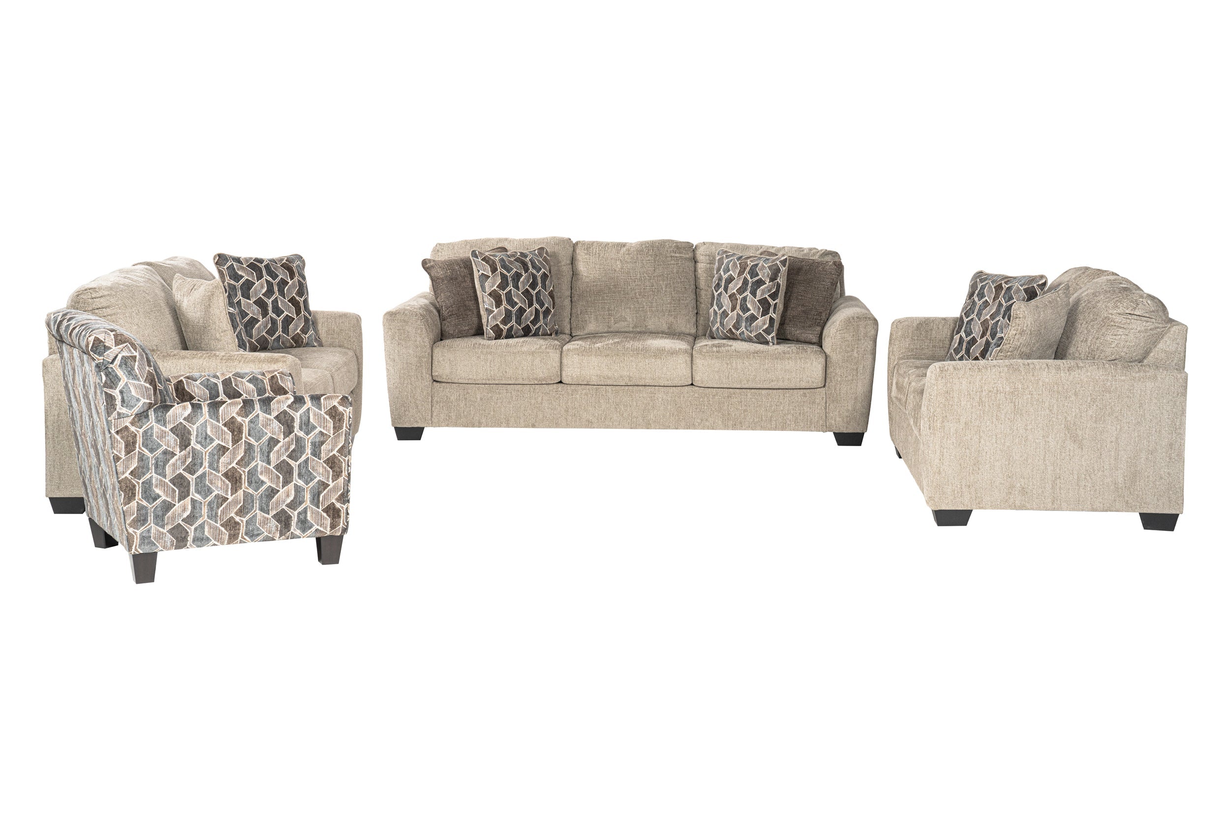 Livra Sofa Set (3+2+2) + Accent chair