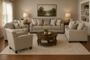 Nevara Sofa (3+2+2) + Accent Chair